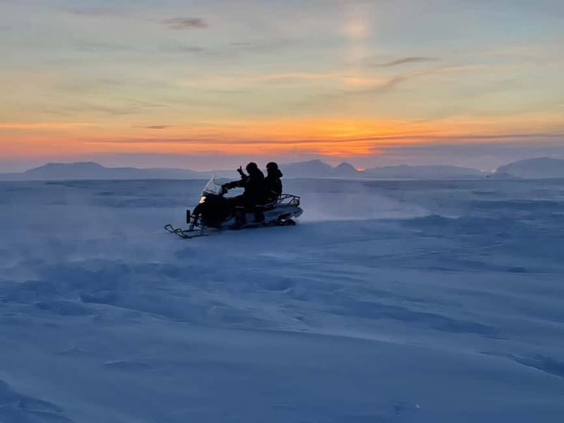 Reykjavík: Glacier Snowmobile and Hot Springs with Pickup - Soaking at the Secret Lagoon near Flúðir