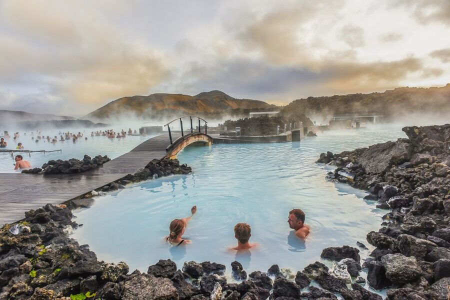 Reykjavík: Golden Circle, Blue Lagoon & Northern Lights Tour - Gullfoss delivers the day’s biggest visual punch