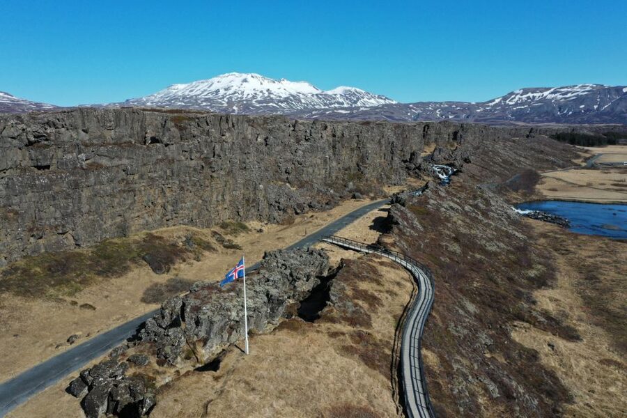 Reykjavik: Golden Circle, Kerid Crater and Sky Lagoon Tour - Kerið Crater adds color to the route