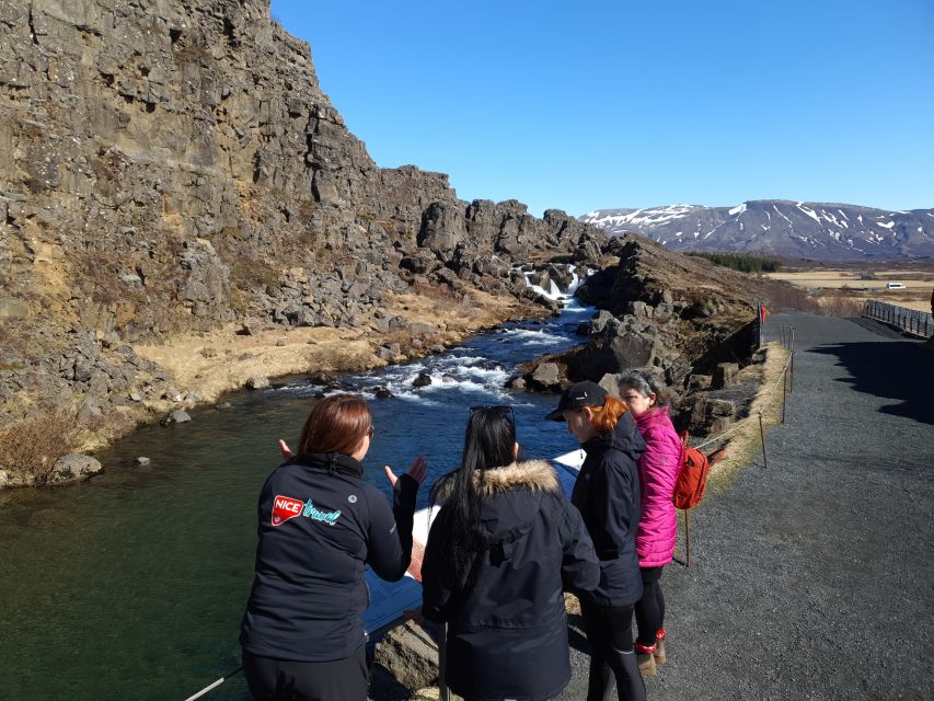 Reykjavik: Golden Circle, Kerid Crater, & Blue Lagoon Tour - Gullfoss, a waterfall with real force