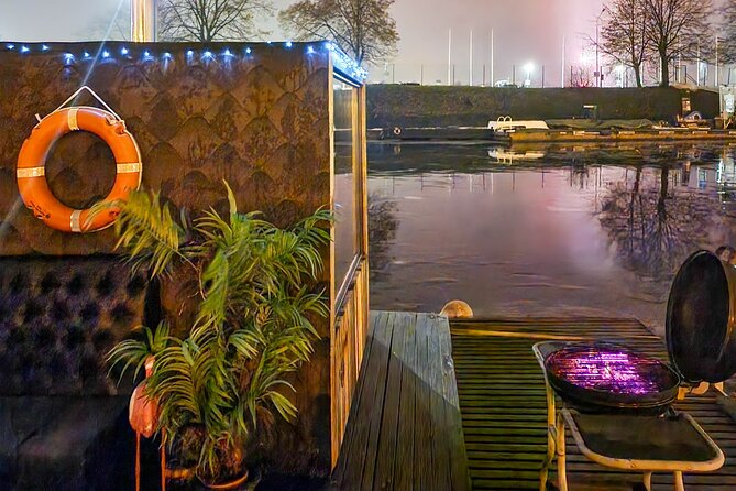 Riverside Sauna by the Daugava River - Winter conditions and the missing facilities