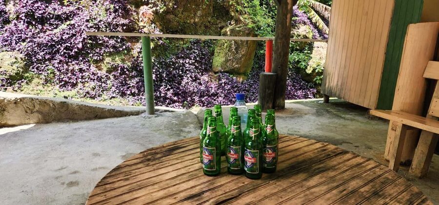 Roseau: Titou Gorge, Hot Spring, Falls & Champagne Reef Tour - Cruise timing, road travel, and group size