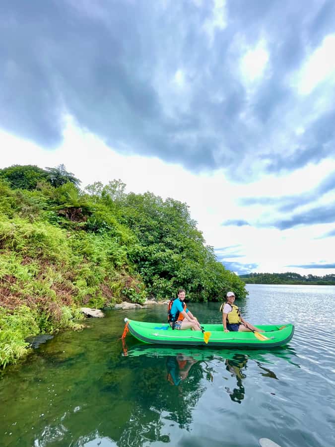 Rotorua: Secret adventure kayaking to natural hot springs - Why Lake Rotoiti makes a good short paddle