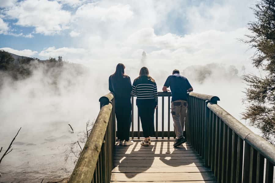 Rotorua: 'Thermal Path Tour' Geothermal half day Tour - The giant mud pool is Rotorua at its most theatrical