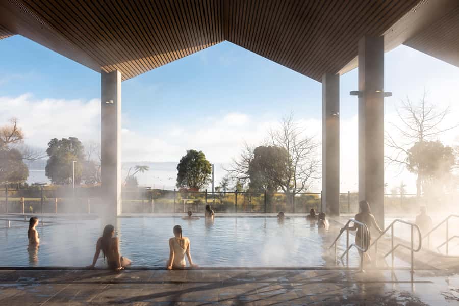 Rotorua: Wai Ariki Hot Springs & Spa 1hr Restorative Bathing - Starting with Te Hihiri and the blessing stone