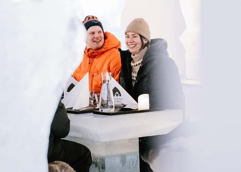 Rovaniemi: Ice Restaurant Dinner with Snow Sauna & jacuzzi - Timing, clothing, and simple ways to prepare