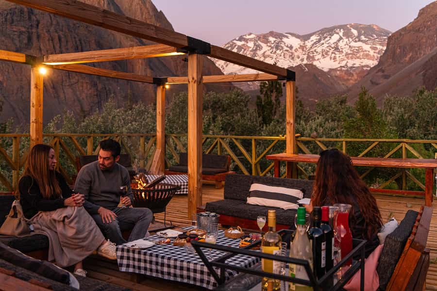 Santiago: Cajón del Maipo Hot Springs & Chilean Barbecue - Key points at a glance