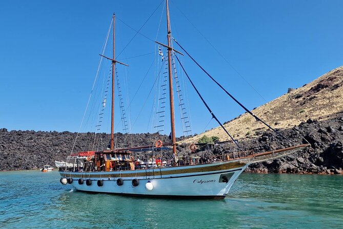 Santorini - Volcano and Hot springs - Nea Kameni: A Walk Across an Active Volcano