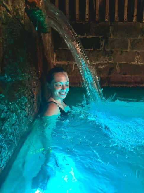 São Miguel Azores: Furnas Evening Thermal Baths w/tickets - Key points at a glance