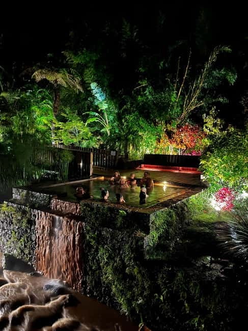 São Miguel Azores: Furnas Evening Thermal Baths w/tickets - Soaking at Poça da Dona Beija