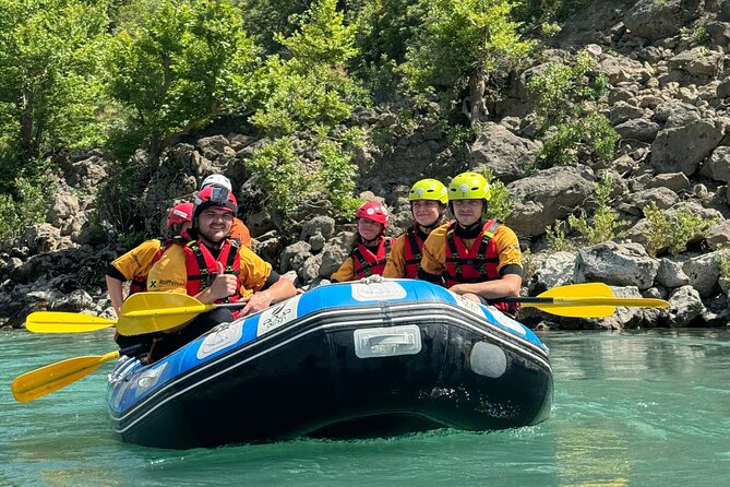 Sarande: Permet 4x4 Tour, Rafting and Thermal baths - The 100-minute 4x4 ride from the coast