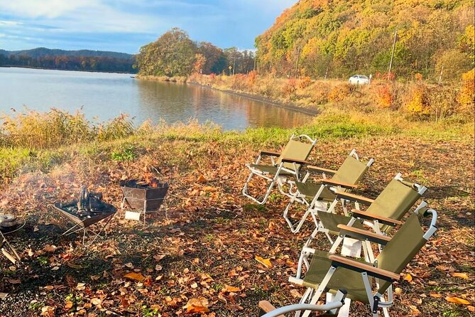 Sauna experience with great view & tour to enjoy food, blue beer - Two Barrel Saunas Made From Okhotsk Wood