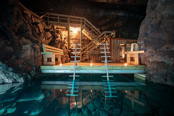 Sauna Ritual of the Lady of the Mine Experience - Walking down to the underground lake