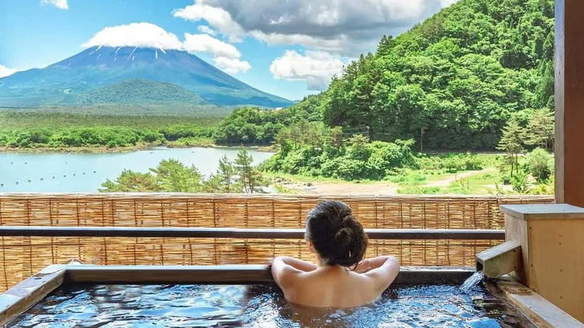 [Seasonal Limited] Mt. Fuji 5th Station &Hot Spring Day Tour - Konohananoyu Onsen with Fuji in view