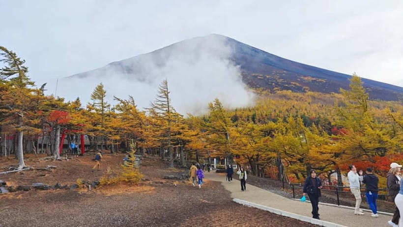 [Seasonal Limited] Mt. Fuji 5th Station &Hot Spring Day Tour - Starting from Tokyo and handling the long ride