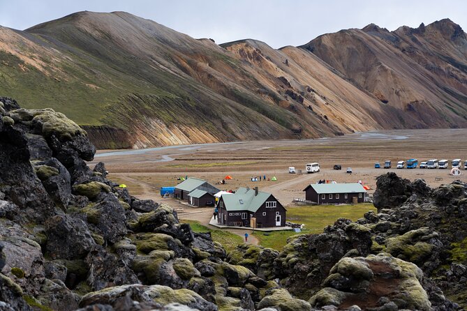 Small Group Landmannalaugar Hike and Hot Springs: Reykjavik/Hella - Hella and the road toward Mount Hekla