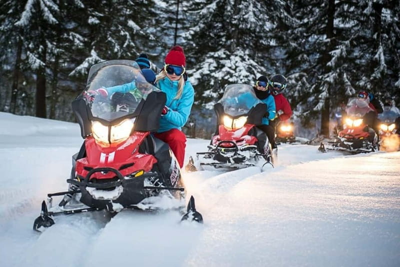 Snowmobile Ride with Zakopane and Hot Springs Combo Options - The private ride from Krakow to Podhale