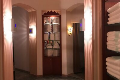 Spa Service: Hot Stone Body Massage with Private Sauna