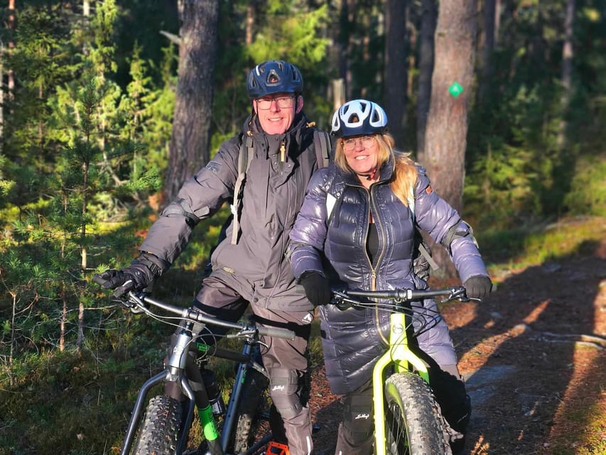 Stockholm: Fat Bike Forest Adventure with Lunch and Sauna - Key points at a glance