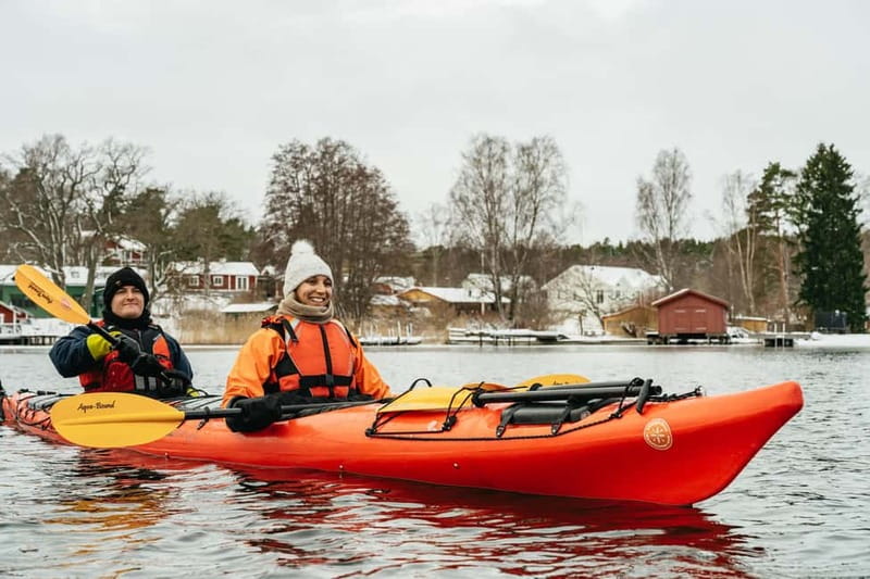 Stockholm: Winter Kayaking, Swedish Fika, and Hot Sauna - The sauna and Baltic Sea cold plunge