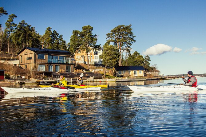 Stockholm: Winter Kayaking, Swedish Fika and hot Sauna Experience - Sauna, Baltic plunge, and the brave finish