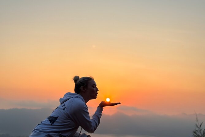 Sunrise / Sunset Jeep Tour Mt. Batur Kintamani & Hot Spring - Driving across black lava and black sand at 7:00 am