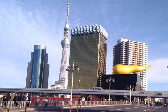 Tattoo-friendly open-air Onsen & drink - The open-air bath and Tokyo Skytree