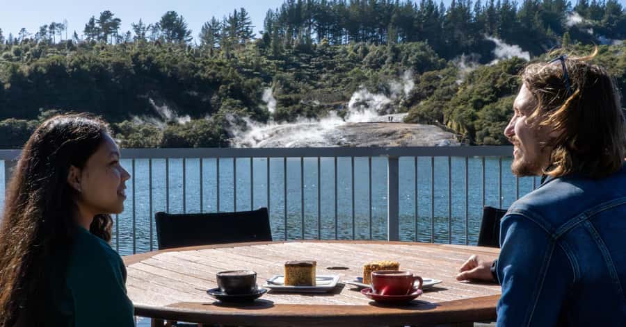 Taupo: Orakei Korako Geothermal Park and Cave Entry Ticket - The ferry crossing adds a pleasant pause