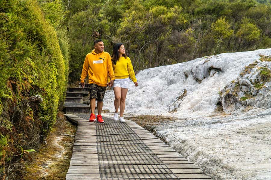 Taupo: Orakei Korako Geothermal Park and Cave Entry Ticket - The visitor center is your launch point