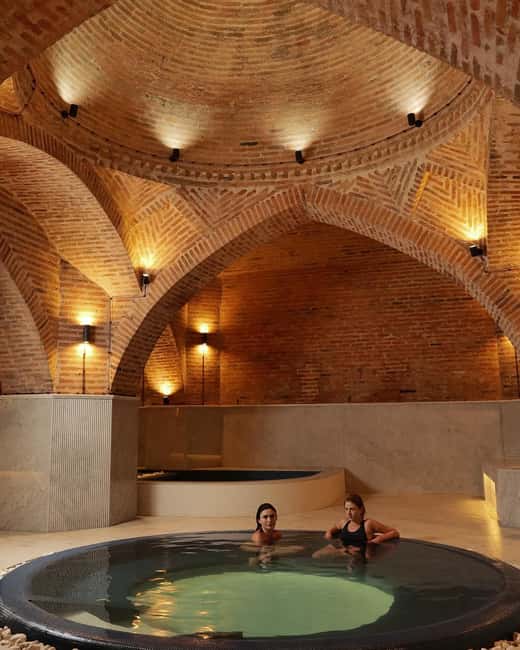 Tbilisi: Legendary Royal Sulfur Pool and Sauna Experience - The kisa scrub and massage option