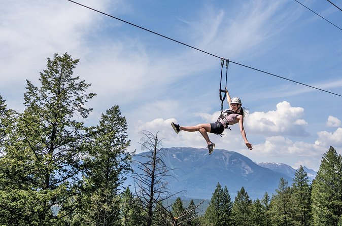 Thrilling 2-Hour Zipline Tour in Radium Hot Springs - The Final Double Zipline and 50 KM/H Finish