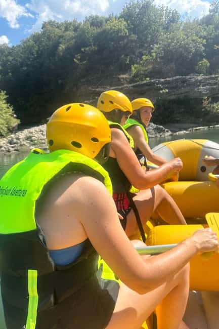 Tirana/Durrës/Golem: Vjosa Rafting, Benja Thermal Baths Tour - Benja Thermal Baths after the rapids