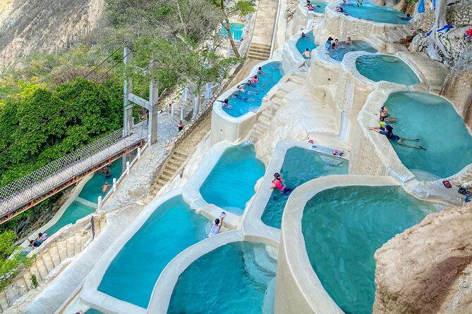 Tolantongo Caves Hot Springs & Waterfalls Small Group Tour - The pools: beautiful, warm, and not always quiet