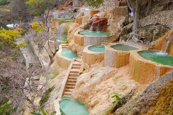 Tolantongo Caves Hot Springs & Waterfalls Small Group Tour - The suspension bridge and time to explore