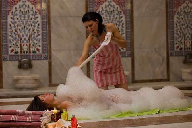 Traditional Turkish Bath Experience in Antalya - Foam massage and the famous soap bubbles