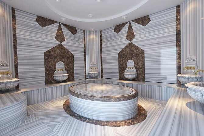 Traditional Turkish bath with Massage and Sauna - The scrub, foam, and hammam sequence