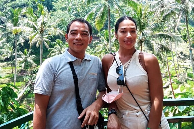 Ubud Hot Springs and Waterfall Private Guided Tour - Lunch with Mount Batur on the horizon