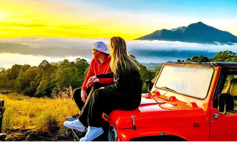 Ubud: Mount Batur Jeep Sunrise, Hot Spring in one day - Guides, vehicles, and the human side of the day