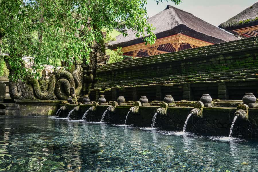 Ubud & Volcano Hot Springs Tours - Tirta Empul: spring water with religious meaning