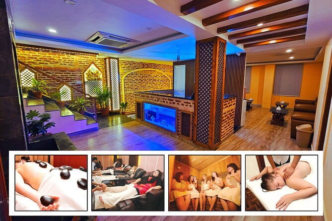Unlimited Sauna Steam and Jacuzzi - What the atmosphere may be like