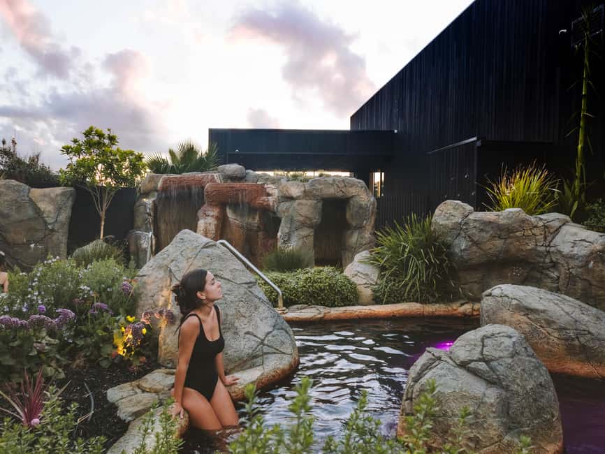 Warrnambool: Deep Blue Hot Springs Entry Ticket - The Passage and the main bathing circuit