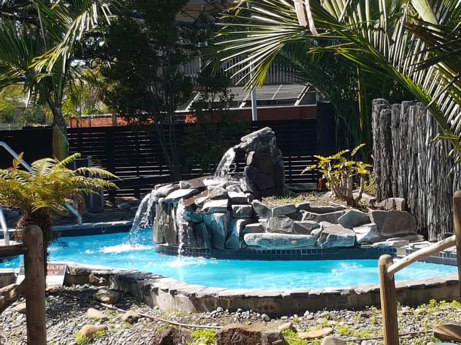 West Auckland: Sunset with Thermal pool & Wine Tasting - Palm Springs Geothermal Pools: the main relaxation stop