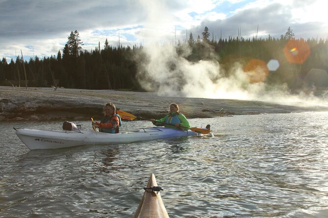 Yellowstone Lake & Hot Springs / 3 Hour Morning or Twilight Tour - West Thumb Geyser Basin from the water