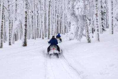 Snowmobiles (or Quads), Thermal Pools & Tasting