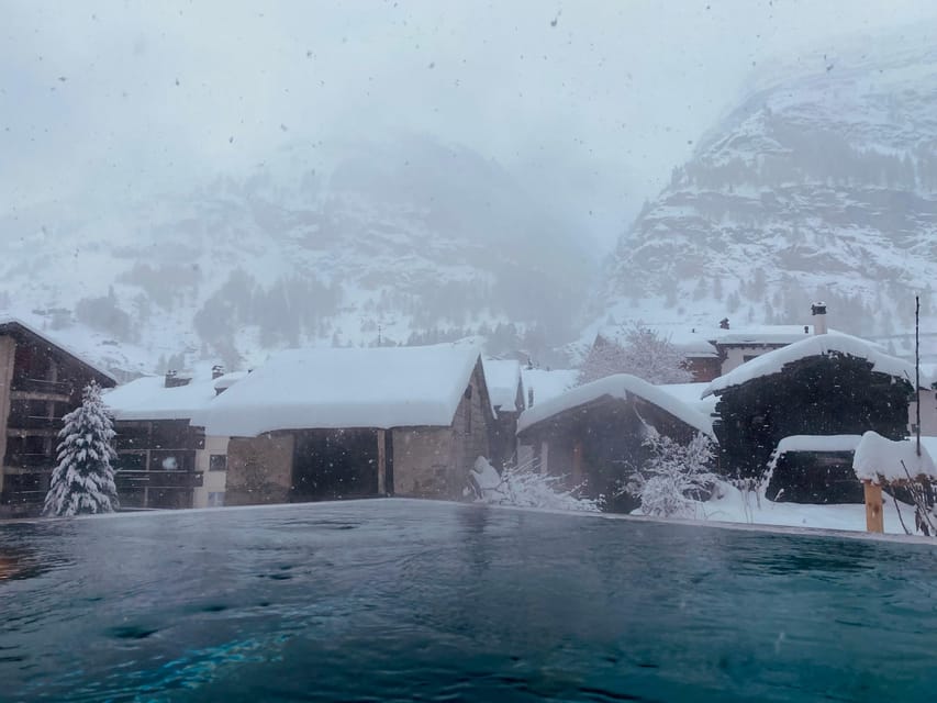 Zermatt: Private Night Spa with Finnish Sauna - Key points to know before booking